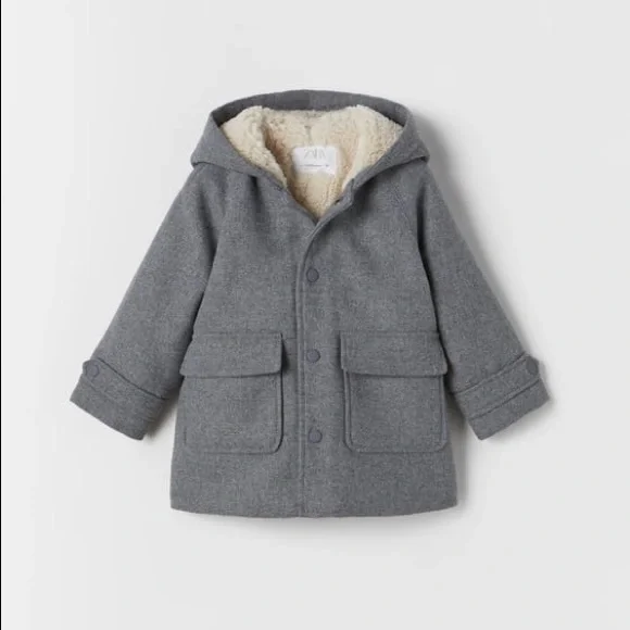 Zara top kids coats